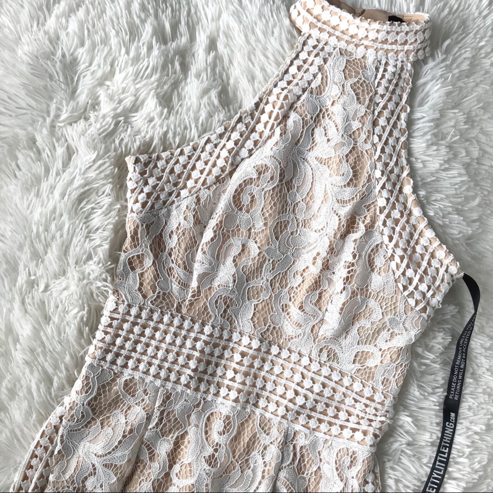 ❌Sold❌ NWT 🔥 PrettyLittleThing Lace Crochet Midi Dress🔥 - Picture 5 of 10